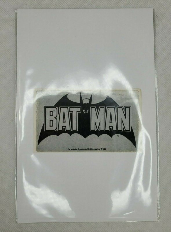  Batman Stickers Vintage 1989 DC comics lot of 2  