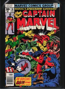 Captain Marvel #50 (1977) Captain Marvel [Key Issue]