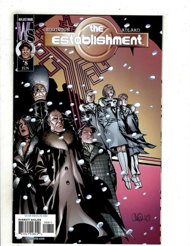 Lot Of 13 The Establishment Wildstorm Comics # 1 2 3 4 5 6 7 8 9 10 11 12 13 GE6