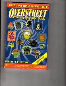 Overstreet Premium Ring Price Guide 1st Edition Superman Batman Green Hornet JL7