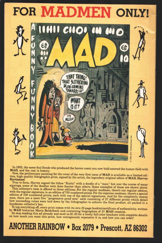 Tales From The Crypt #1 1992- Russ Cochran- -First issue-Horror art by Johnny...