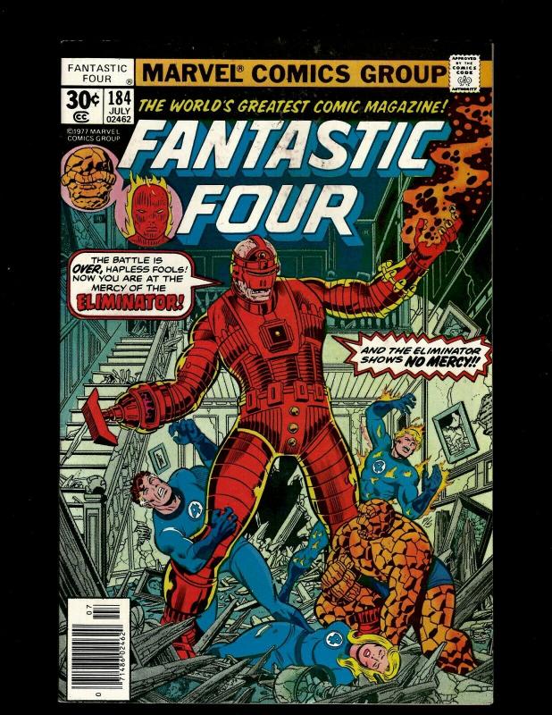 Lot of 8 Fantastic Four Marvel Comic Books #178 179 180 181 182 183 184 185 GK18