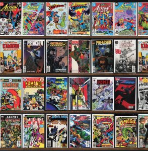 Huge Lot 140+ Comics with Action Comics, Superman, Conan The Barbarian & More!