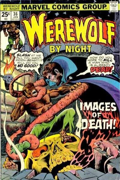 Werewolf By Night (1972 series) #36, Fine+ (Stock photo)