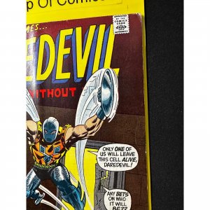 Daredevil #63 VG (SS) Gladiator! Marie Severin Roy Thomas