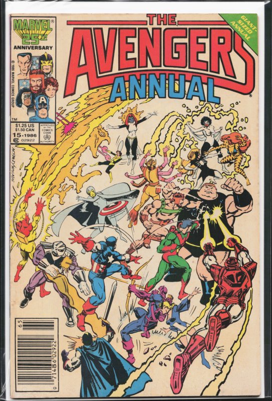 The Avengers Annual #15 (1986) The Avengers