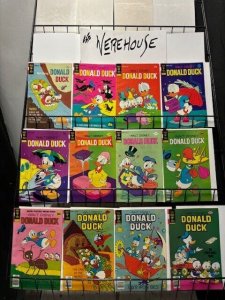 DONALD DUCK 125-241 (1962-1983) 17 diff Fine/+  HIGH GRADE GOLD KEY WHITMAN