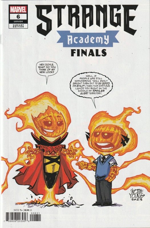 Strange Academy Finals # 6 Skottie Young Variant 1:25 Cover NM Marvel [P4]