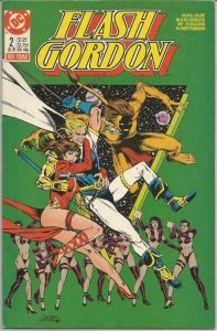 FLASH GORDON #2, VF+, Classic American Hero, DC,1988 more DC in store
