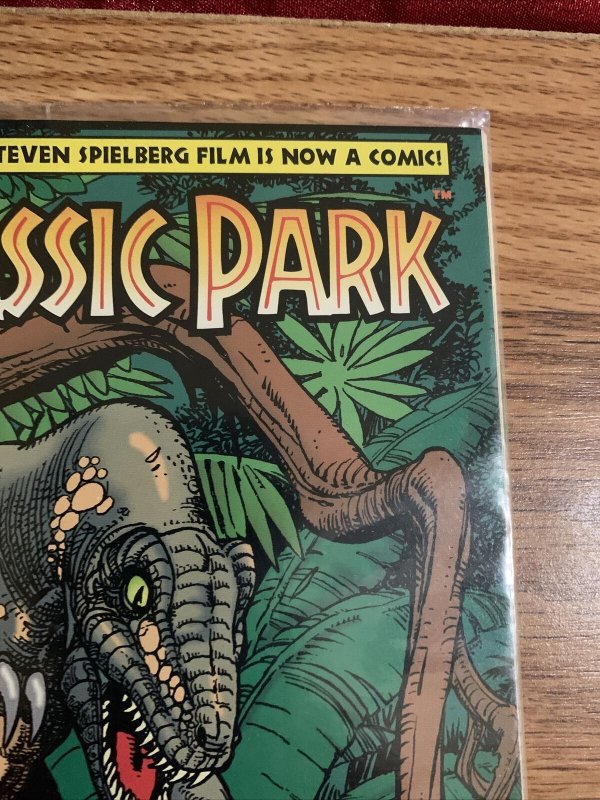 JURASSIC PARK MOVIE EDITION #1 *FACTORY SEALED* 1993 TOPPS COMIC BOOK