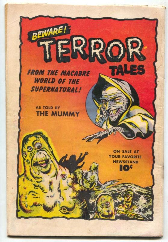 Strange Suspense Stories #3 1952-PCH-Decapitation cover! G
