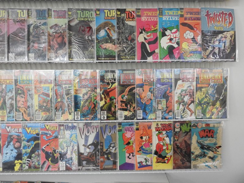 Huge Lot 150+ Comics W/ Superman, Unknown Soldier, +More! Avg FN Condition!