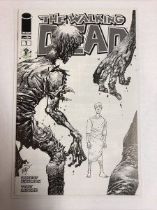 Walking Dead (2014) # 1 (NM) ECCC Emerald City Comicon Exclusive Sketch | Larsen