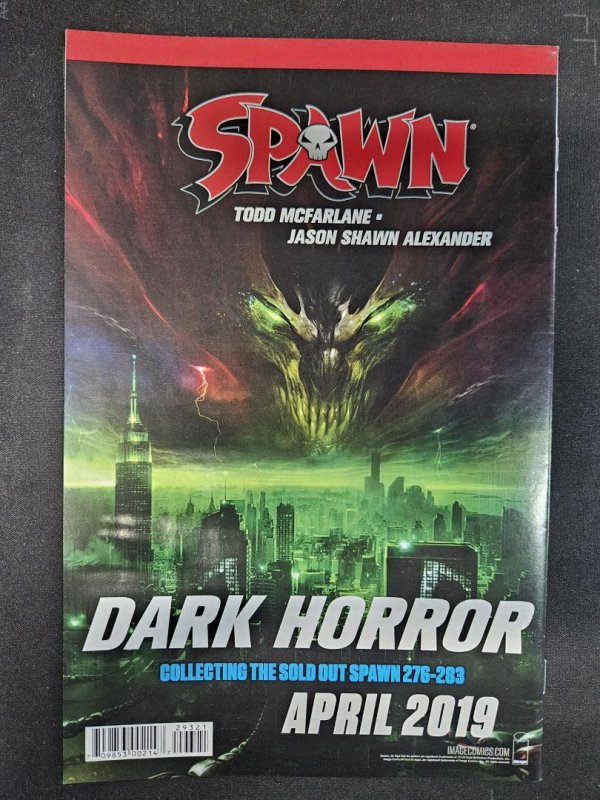 Spawn #293, McFarlane Cover, Image Comics