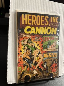 Heroes Inc Presents Cannon - Wally Wood/Steve Ditko - VF or better