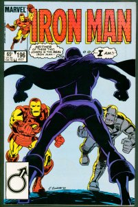 Iron Man 196 VF/NM 9.0 Direct Edition Marvel 1985