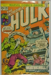 The Incredible Hulk #185 - 5.0 VG/FN - 1975