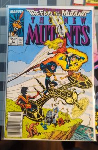 The New Mutants #61 Newsstand Edition (1988)
