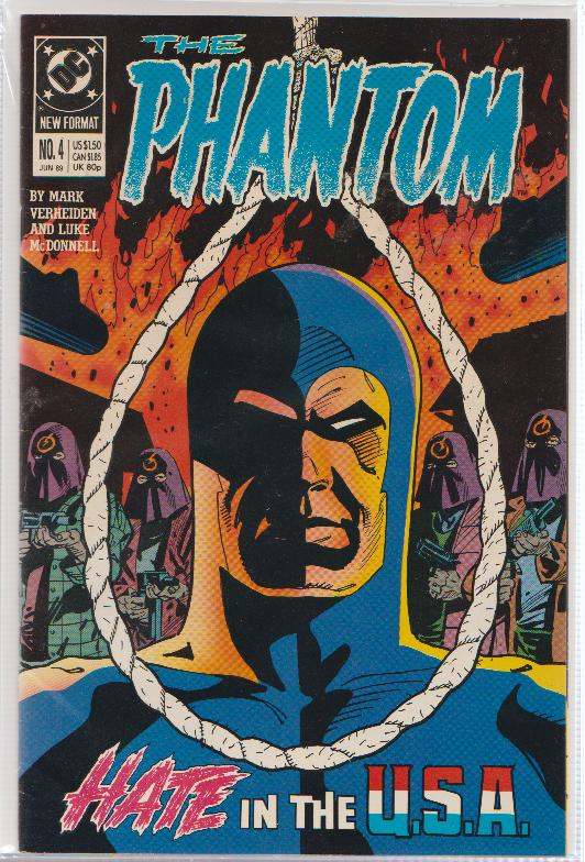 THE PHANTOM #4 - HATE IN THE U.S.A. - BAGGED & BOARDED - DC COMICS