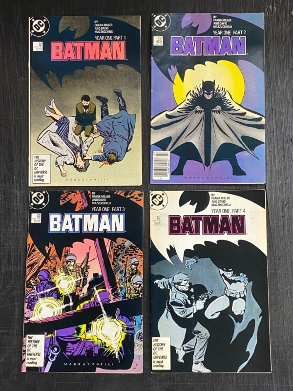 Batman (1940) #'s 404 405 406 407 Complete FN+ (6.5) 