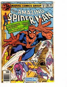 Amazing Spider-Man # 186 FN/VF Marvel Comic Book Bronze Age Stan Lee Goblin J267