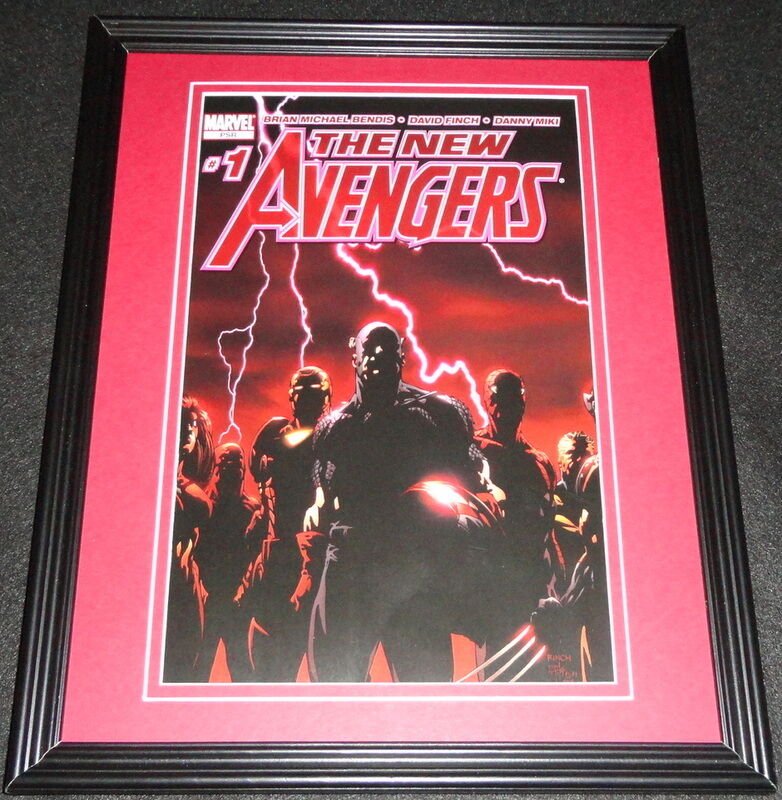 New Avengers #1 Marvel Framed Cover Photo Poster 11x14 Official Repro 