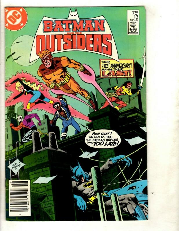 12 Batman and the Outsiders DC Comics # 2 3 4 5 6 7 8 9 10 11 12 13   EK4