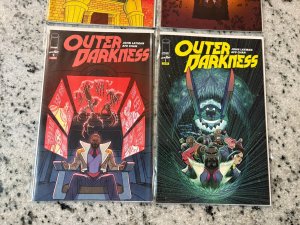 Lot Of 4 Outer Darkness Image Comic Books # 1 2 3 4 NM 1st Prints 6 J433
