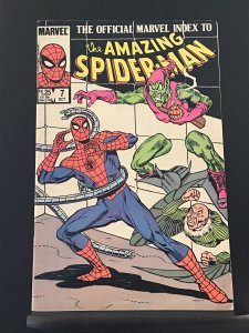 The Official Marvel Index to the Amazing Spider-Man #7 (1985)