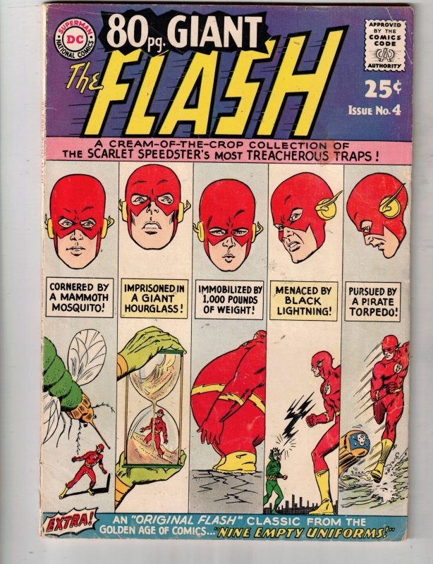 80 Page Giant #4 (1964) VG/FN Mid-Grade The Flash 1st Annual Issue COVELL CERTIF