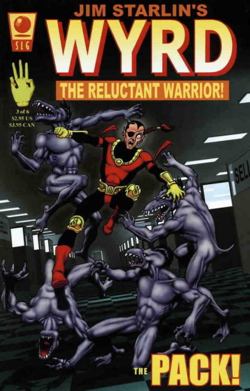 WYRD THE RELUCTANT WARRIOR #3, VF/NM, Jim Starlin, Slave Labor Graphics 1999