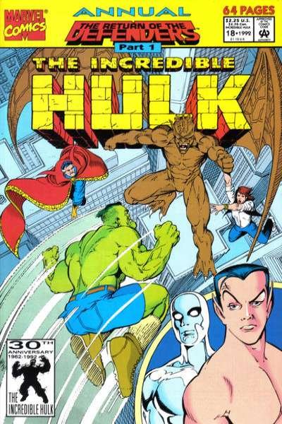 Incredible Hulk (1968 series) Annual #18, VF+ (Stock photo)