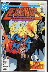 Legends #4 (1987) Glorious Godfrey