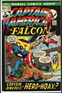 Captain America #153 (1972) Captain America and the Falcon [Key Issue]