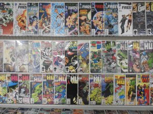 Huge Lot 150+ Comics W/ Hulk, New Mutants, Firestorm+ Avg VF Condition!