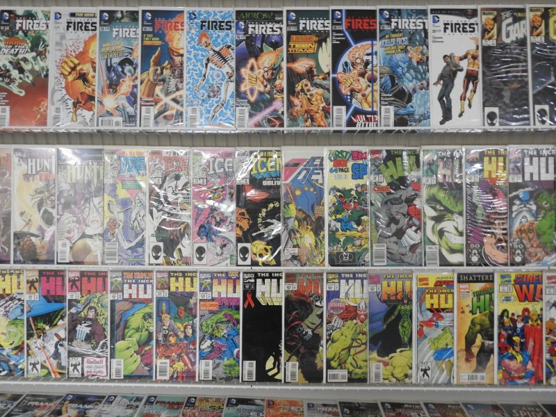 Huge Lot 150+ Comics W/ Hulk, New Mutants, Firestorm+ Avg VF Condition!