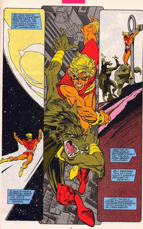 WARLOCK & THE INFINITY WATCH #04 (1992) RICK LEONARDI | DIRECT EDITION