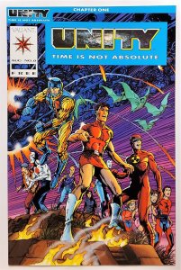 Unity #0 (Aug 1992, Acclaim / Valiant) VF/NM