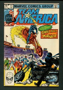 Team America #2  #5  #10  #11 (SET)  VFN+  / Ghost Rider / 1982