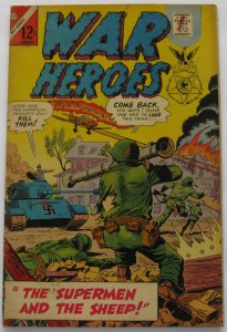 War Heroes #22 (Jan 1967 Charlton) VG (4.0) True story about plot to kill Hitler