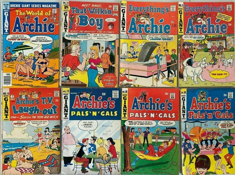 Vintage archie giant comic lot 27 different