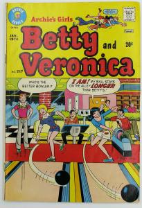 Archie's Girls: Betty and Veronica #217 January 1974