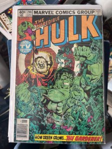 The Incredible Hulk #248 Newsstand Edition (1980)