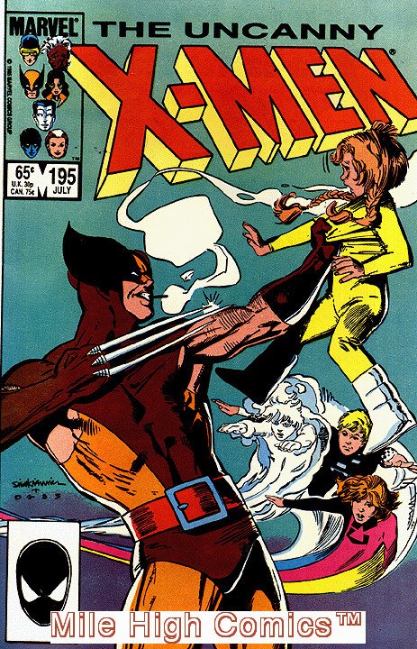 X-MEN  (1963 Series) (#1-113, UNCANNY X-MEN #114-544) (MARVEL) #195 Fair 