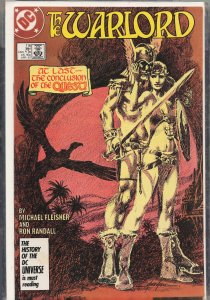 Warlord #116 (1987) Warlord