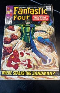 Fantastic Four #61 (1967)enter the sandman