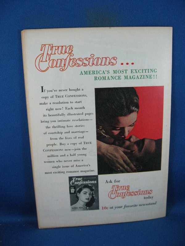 ROMANTIC STORY 11 VF 1951 PHOTO CVR