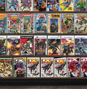 Huge Lot 140+ Comics with Superman, X-Factor, Ultimate Avengers, Turok & More!