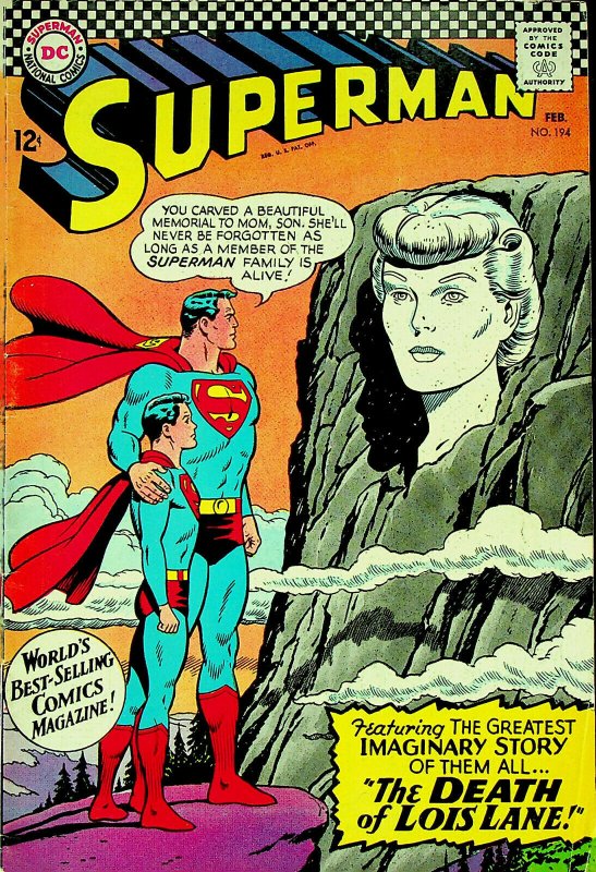 Superman #194 (Feb 1967, DC) - Very Good 