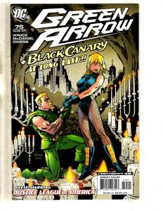 Lot Of 7 Green Arrow DC Comic Books # 52 54 56 60 63 65 75 Batman Flash MF12